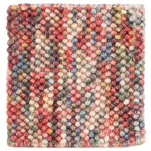 Ullteppe square - 32 x 32 cm - flerfarget