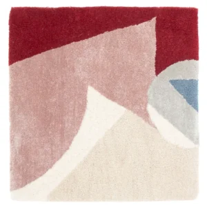 Ullteppe square - 63 x 62 cm - flerfarget