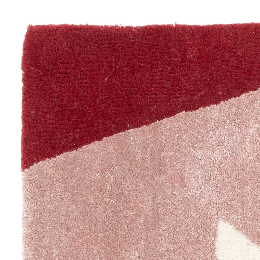 Ullteppe square - 63 x 62 cm - flerfarget