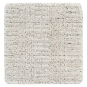 Ullteppe square - 30 x 30 cm - lysegrå