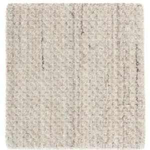 Ullteppe square - 31 x 31 cm - lysegrå