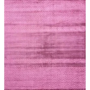 Viskose teppe - 240 x 150 cm - lilla