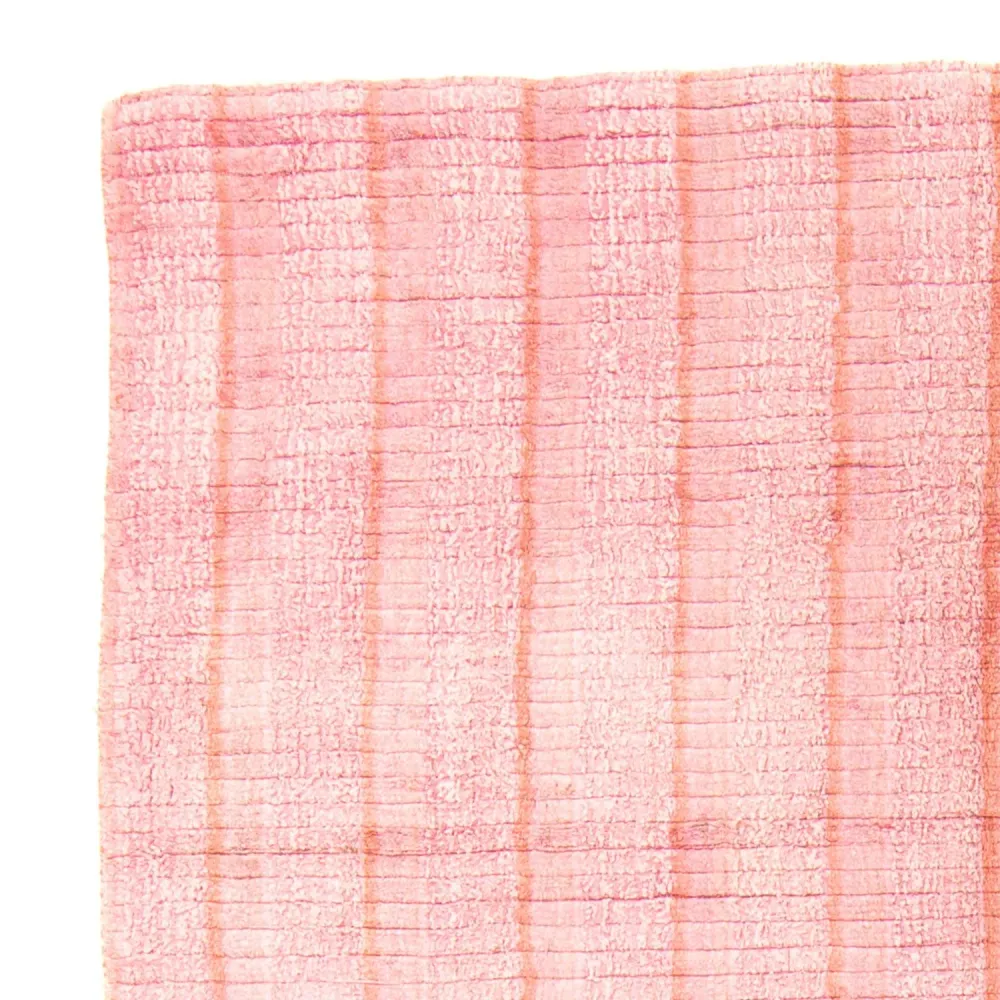 Viskose teppe - 240 x 150 cm - rosa