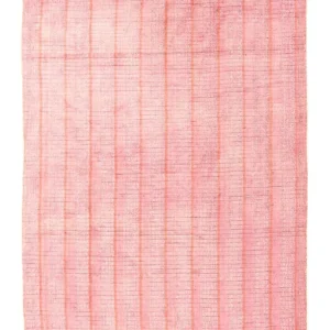 Viskose teppe - 240 x 150 cm - rosa