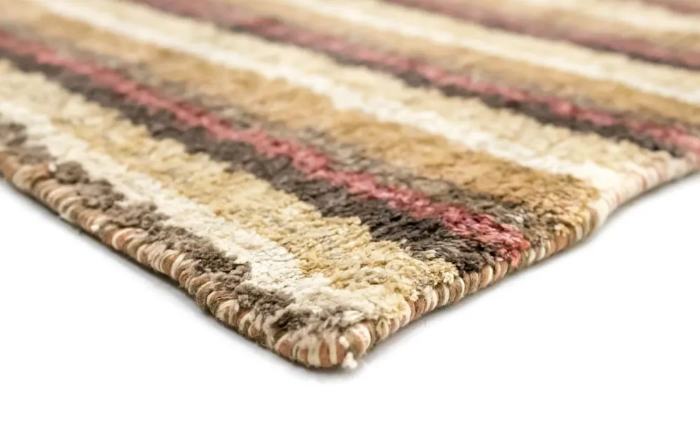 Viskose teppe - 270 x 198 cm - flerfarget