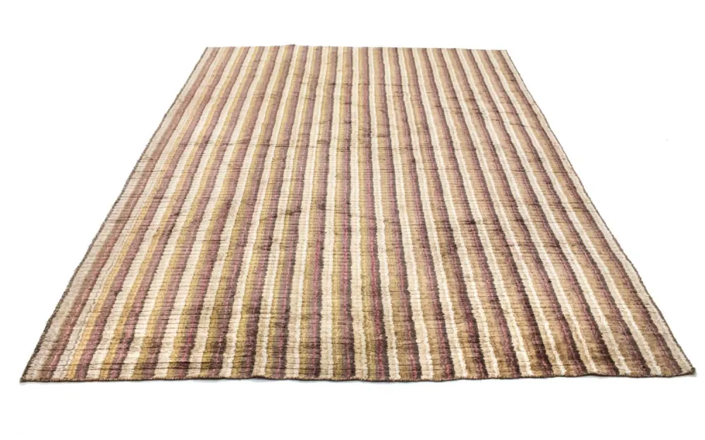 Viskose teppe - 270 x 198 cm - flerfarget