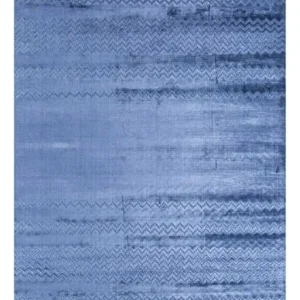 Viskose teppe - 300 x 240 cm - blå