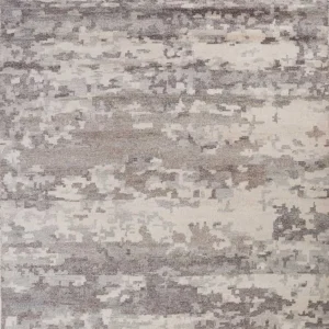 Viskose teppe - 375 x 210 cm - grå