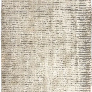 Viskose teppe - 95 x 66 cm - beige