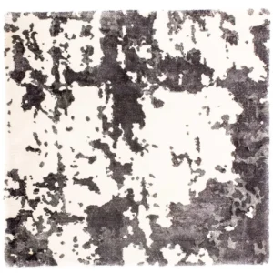 Viskose teppe square - 70 x 70 cm - beige