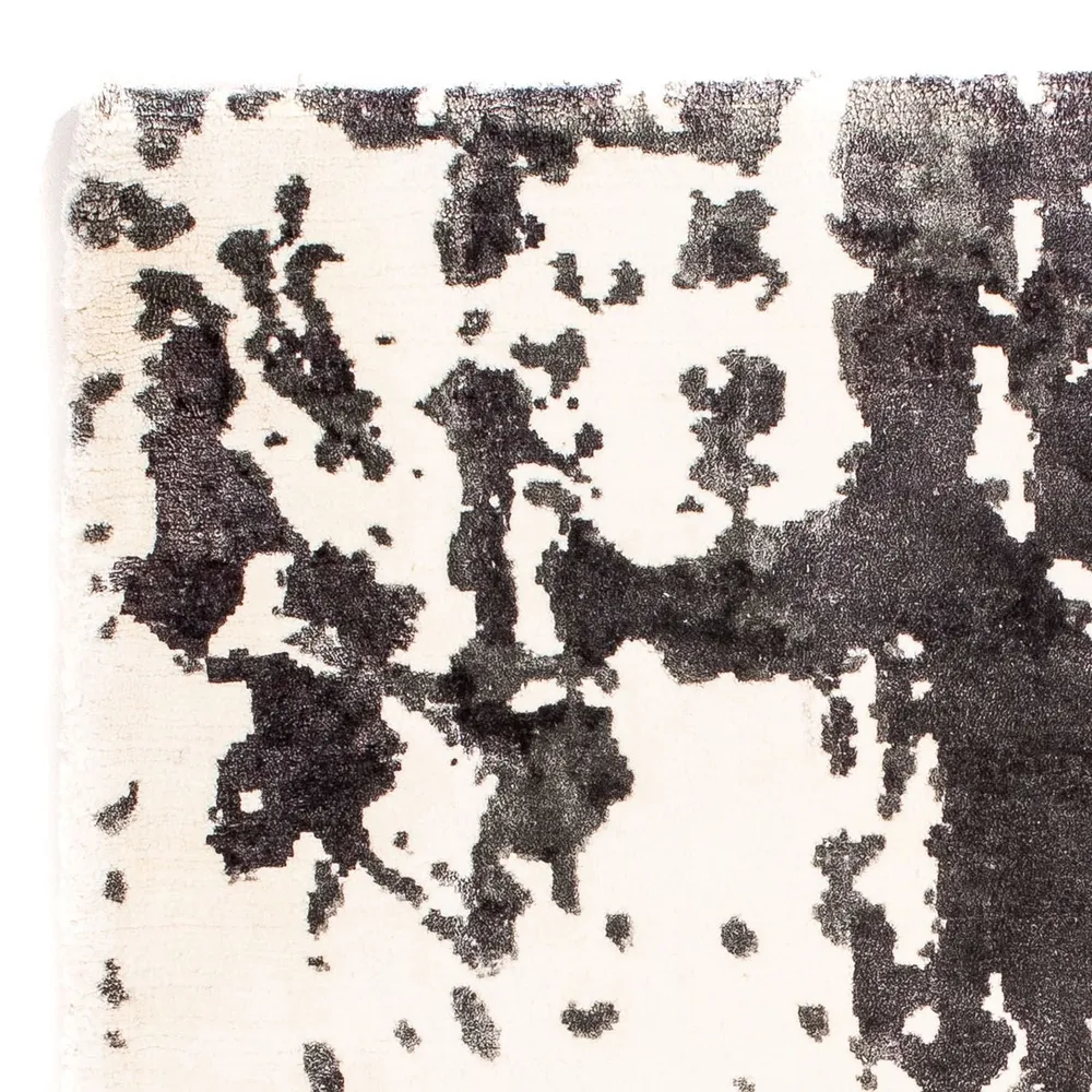 Viskose teppe square - 70 x 70 cm - beige