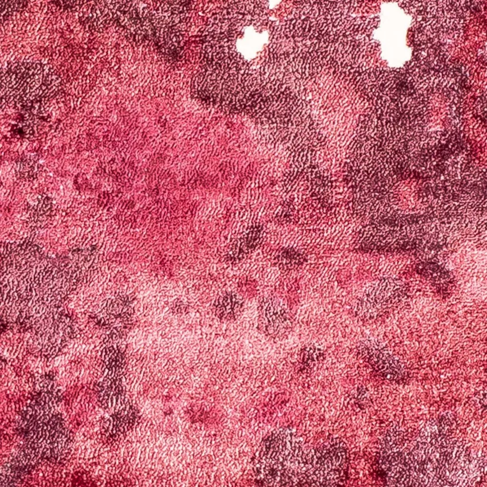 Viskose teppe square - 70 x 70 cm - flerfarget