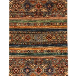 Ziegler Teppe - 100 x 62 cm - flerfarget