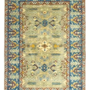 Ziegler Teppe - 115 x 80 cm - lysegrønn