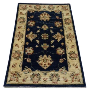 Ziegler Teppe - 120 x 78 cm - mørkeblå