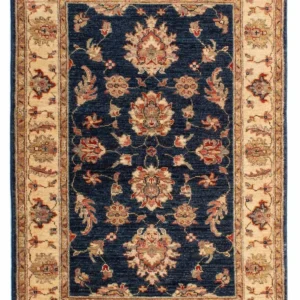 Ziegler Teppe - 122 x 83 cm - mørkeblå