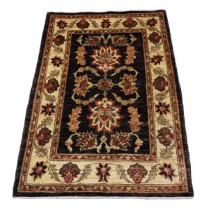 Ziegler Teppe - 125 x 89 cm - mørk brun