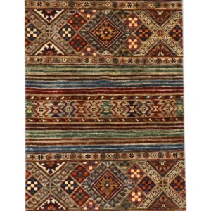 Ziegler Teppe - 126 x 82 cm - mørk rød