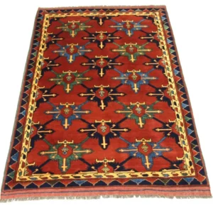 Ziegler Teppe - 146 x 105 cm - rød