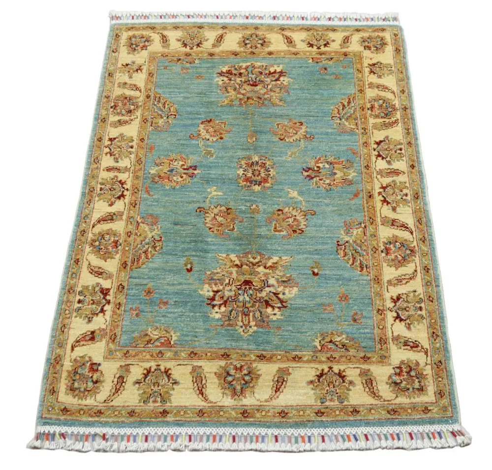 Ziegler Teppe - 151 x 100 cm - turkis