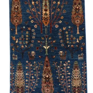Ziegler Teppe - 153 x 103 cm - mørkeblå