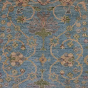 Ziegler Teppe - 178 x 123 cm - blå