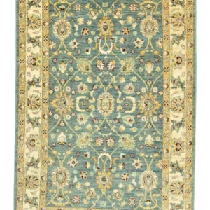 Ziegler Teppe - 180 x 120 cm - lyseblå
