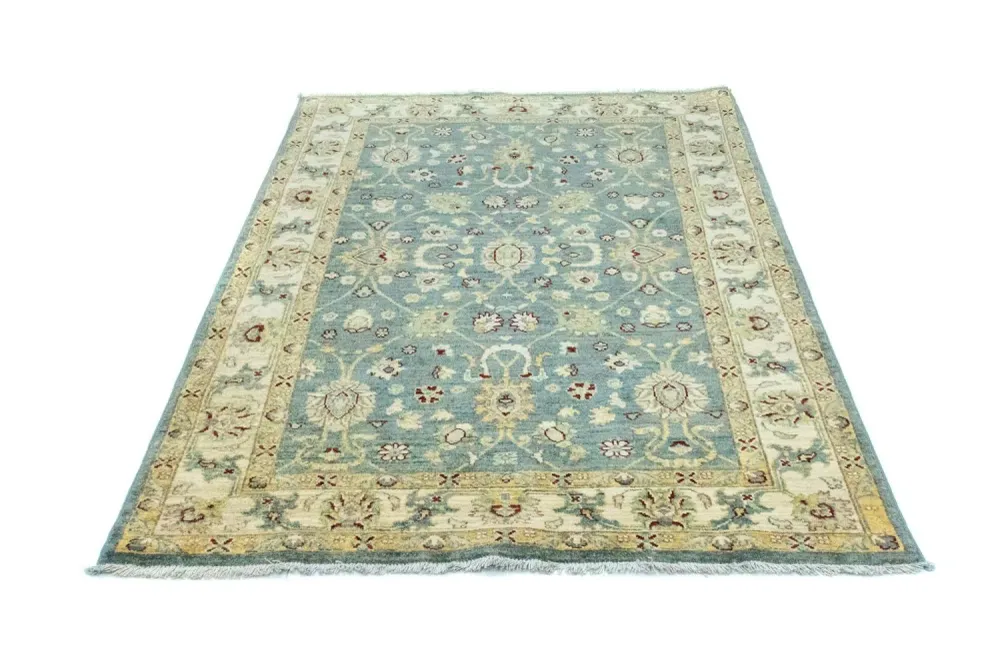 Ziegler Teppe - 180 x 120 cm - lyseblå