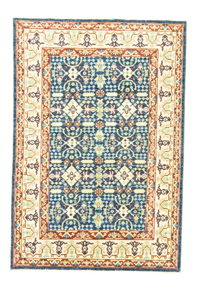 Ziegler Teppe - 180 x 123 cm - blå