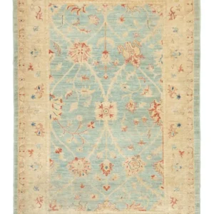 Ziegler Teppe - 186 x 125 cm - lyseblå