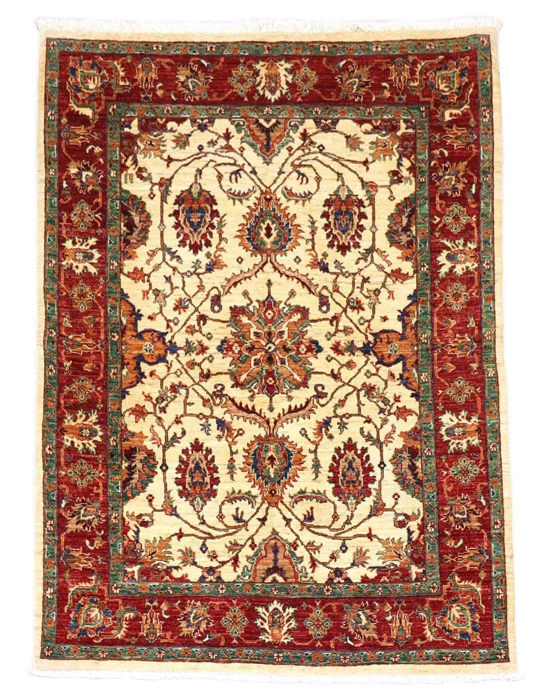 Ziegler Teppe - 193 x 149 cm - beige
