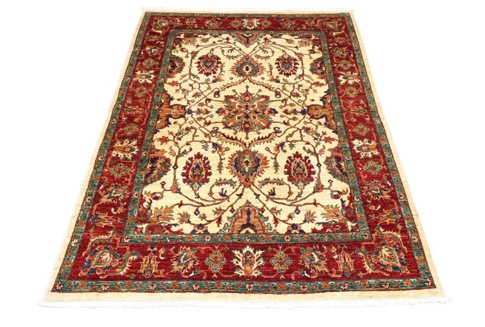 Ziegler Teppe - 193 x 149 cm - beige