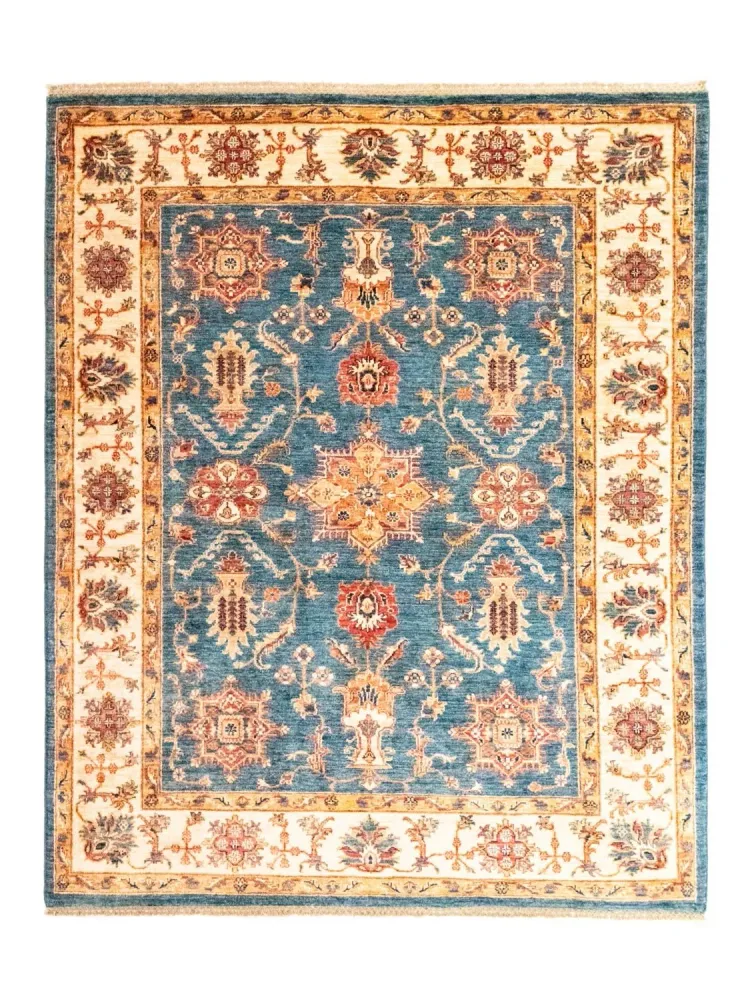 Ziegler Teppe - 199 x 162 cm - blå