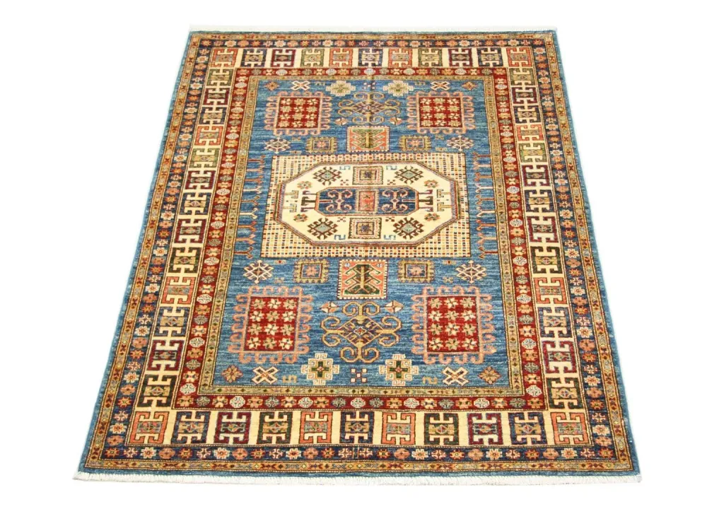 Ziegler Teppe - 200 x 153 cm - blå