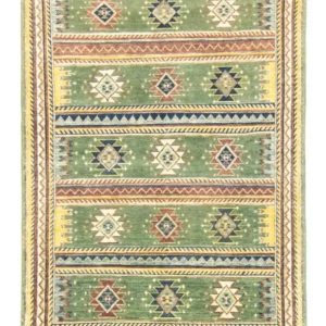 Ziegler Teppe - 203 x 145 cm - grønn