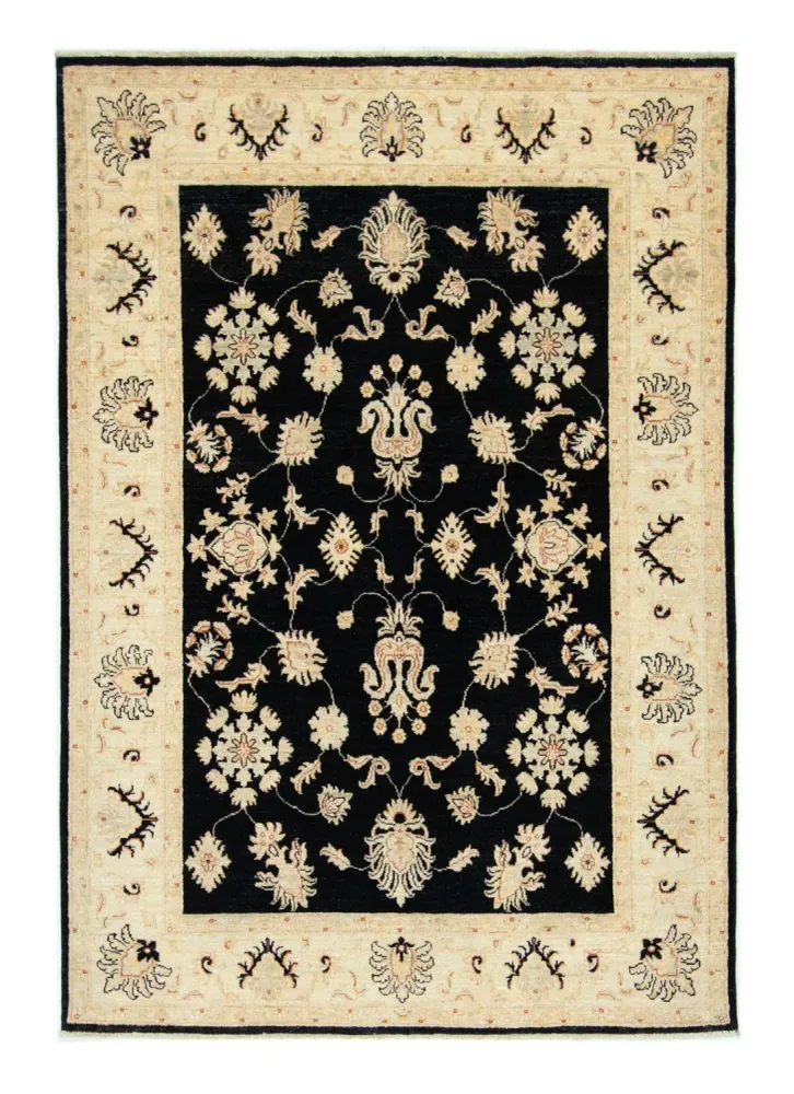 Ziegler Teppe - 205 x 143 cm - svart