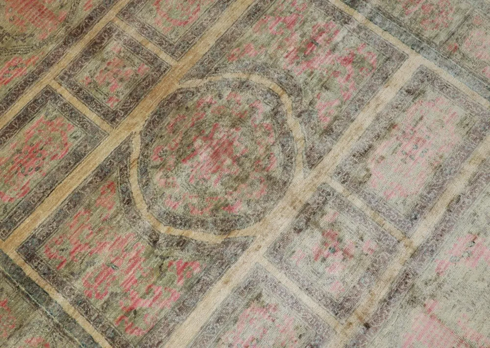 Ziegler Teppe - 220 x 120 cm - olivengrønn