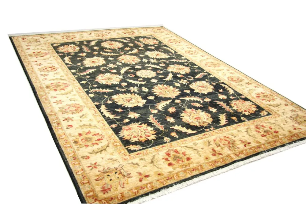 Ziegler Teppe - 226 x 167 cm - blå