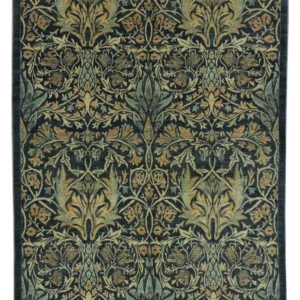 Ziegler Teppe - 229 x 172 cm - bensinblå