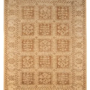 Ziegler Teppe - 236 x 169 cm - lysebrun
