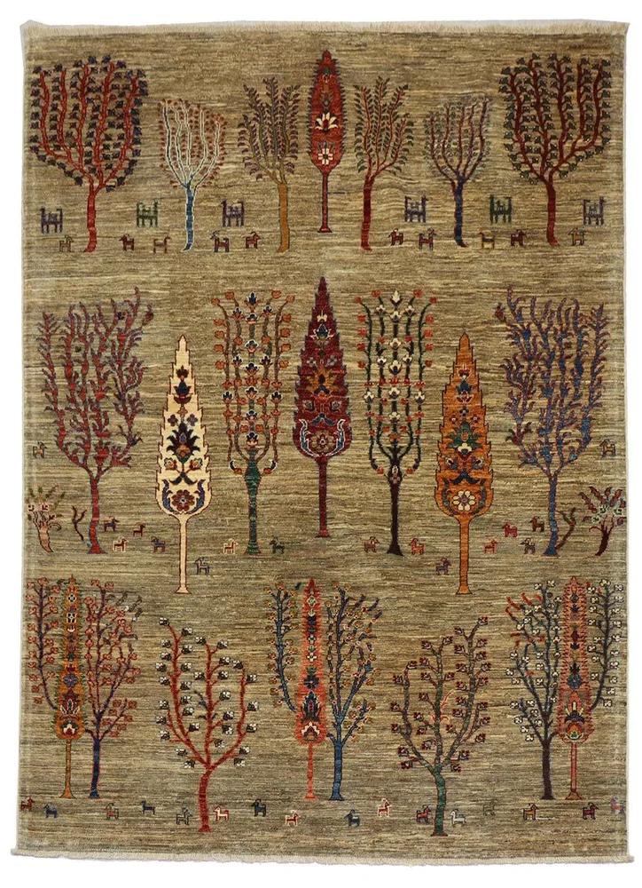 Ziegler Teppe - 239 x 179 cm - mørk beige
