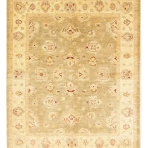 Ziegler Teppe - 239 x 193 cm - lysebrun