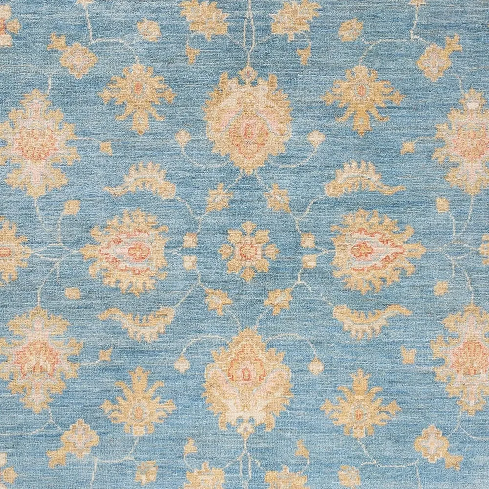Ziegler Teppe - 240 x 172 cm - blå