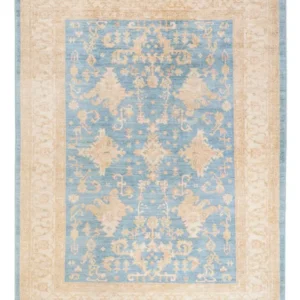 Ziegler Teppe - 240 x 178 cm - blå