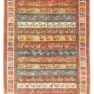 Ziegler Teppe - 242 x 178 cm - flerfarget