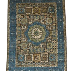 Ziegler Teppe - 274 x 210 cm - blå