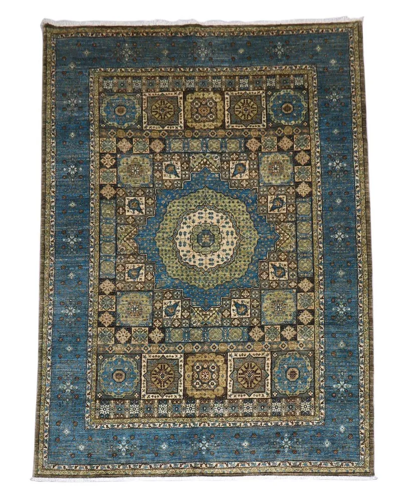 Ziegler Teppe - 274 x 210 cm - blå