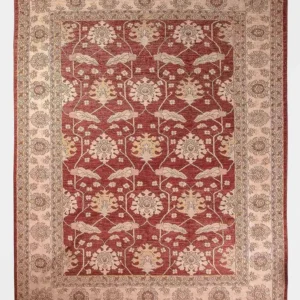 Ziegler Teppe - 275 x 220 cm - rød