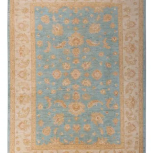 Ziegler Teppe - 290 x 205 cm - lyseblå