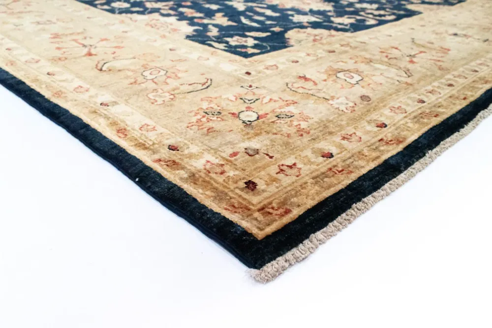 Ziegler Teppe - 290 x 206 cm - blå